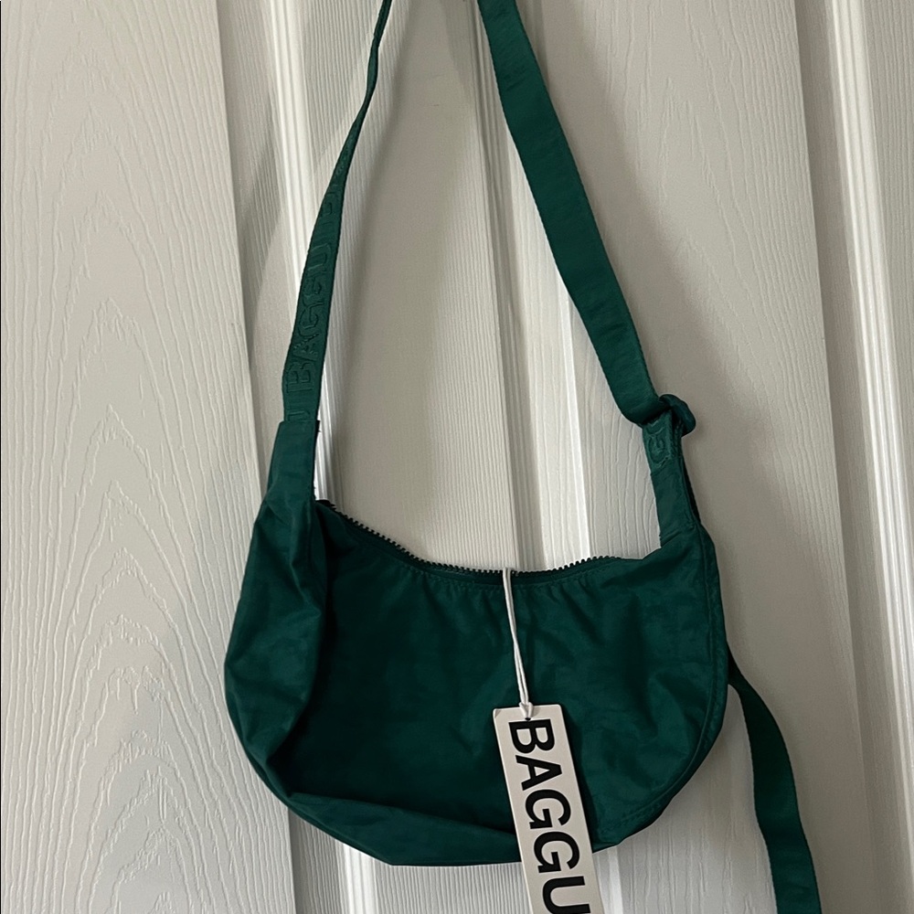 BAGGU Teal Shoulder Bag for Women